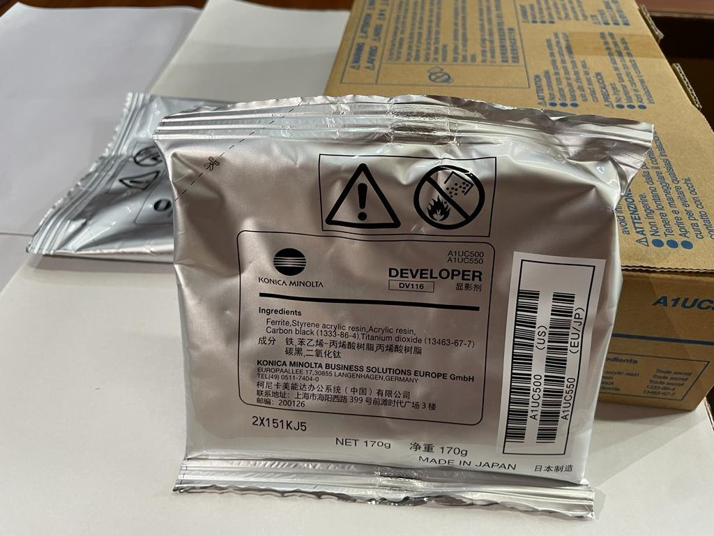 ДЕВЕЛОПЕР ЗА KONICA MINOLTA BIZHUB 164/165/195/215 - DV116 (DV-116) - PN A1UC550 / A1UC500
