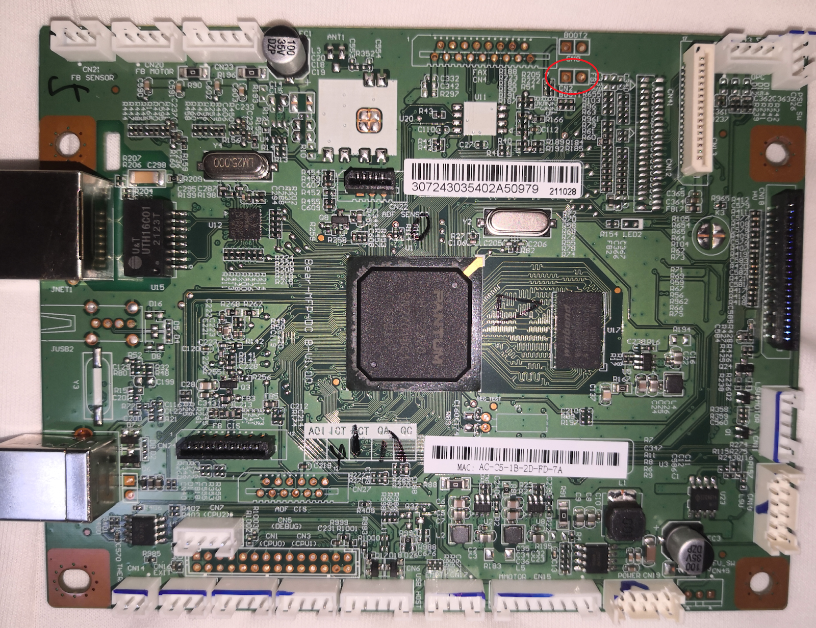 DATA BOARD ЗА PANTUM M6700DW - PANTUM OEM SPARE PART - PN 075101