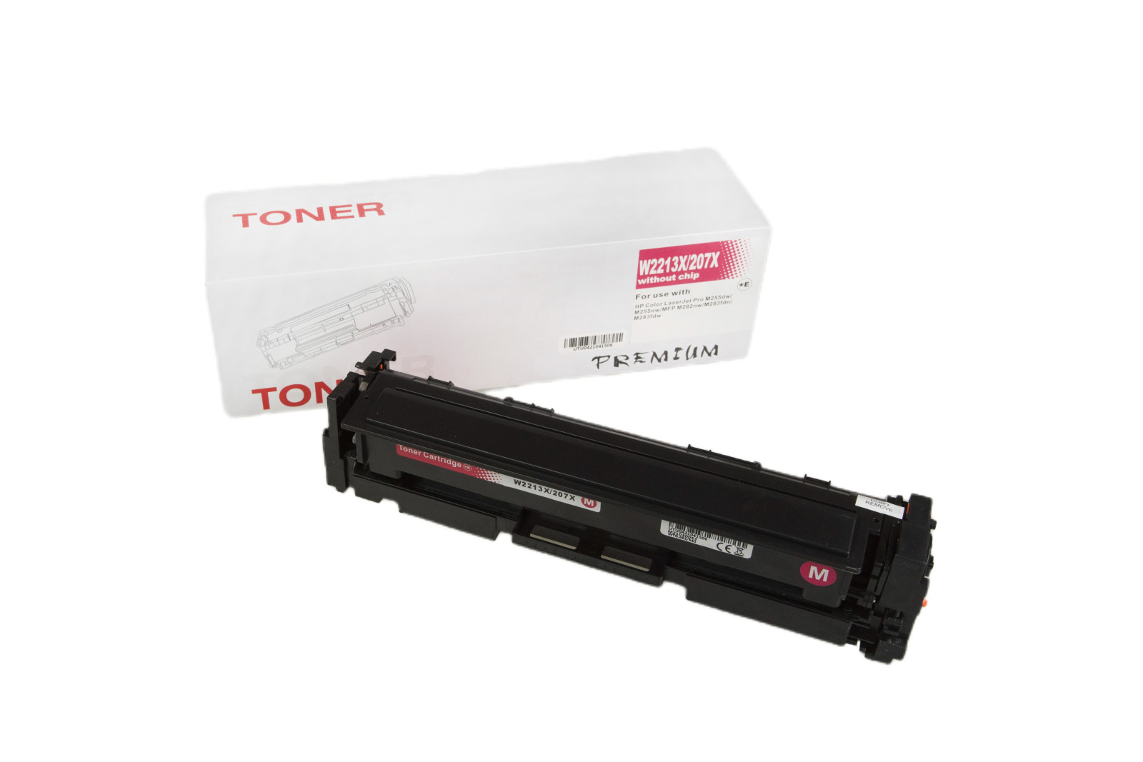 КАСЕТА ЗА HP Color Laserjet PRO M255dw/MFP M282nw/M283cdw/M283fdw - /207X/ - Magenta - W2213X - PN HT-W2213XM - NEOMAX